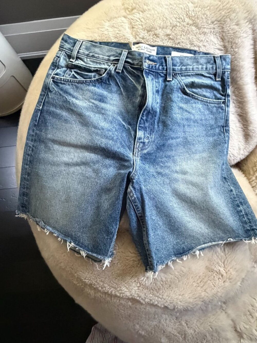 Russel Denim Shorts - Nili Lotan - Summer Wash